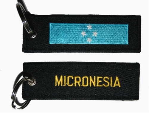 Mikronesien Schlüsselanhänger