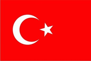 Türkei Aufkleber 8 x 5 cm