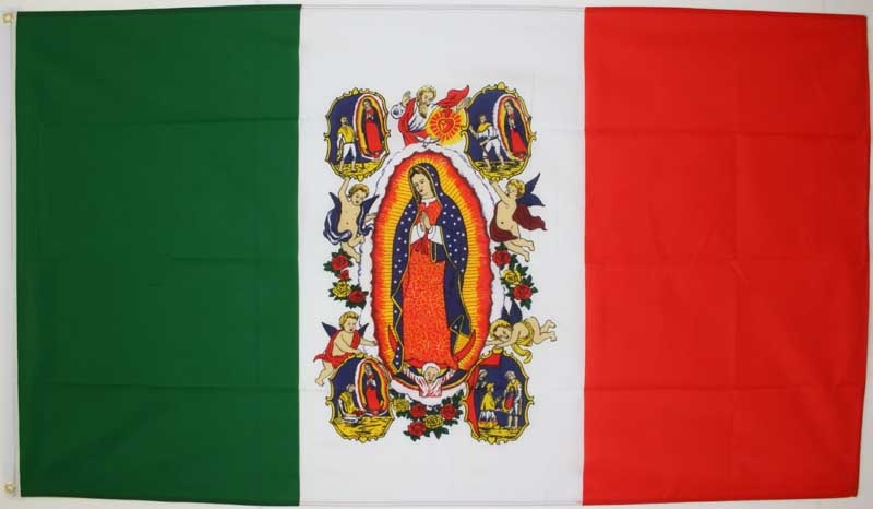 Lady of Guadalupe Flagge 90x150 cm