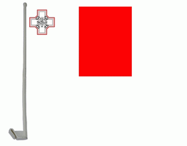 Malta Autoflagge 30x40 cm