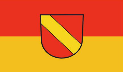 Neuenburg am Rhein Flagge 90x150 cm (DE)