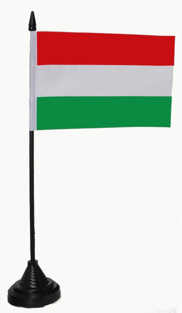 Ungarn Tischflagge 10x15 cm