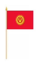 Kirgistan Stockflagge 30x45 cm