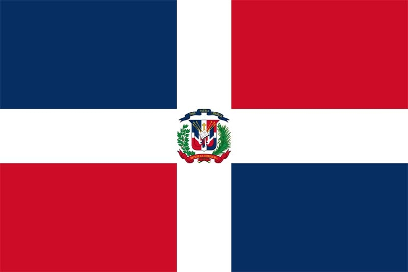 Dominikanische Republik Flagge 90x150 cm
