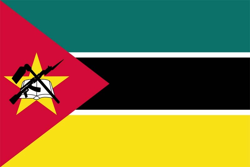 Mosambik Flagge 60x90 cm