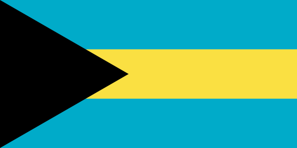 Bahamas Aufkleber 8 x 5 cm