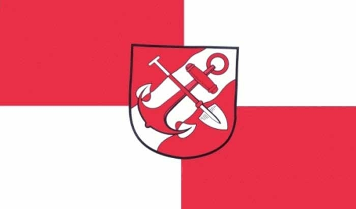 Brunsbüttel Stadt Flagge 90x150 cm