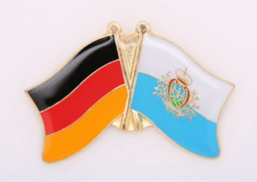 Deutschland / San Marino Freundschaftspin
