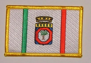 Apulien Italien Aufnäher / Patch 8 x 5 cm