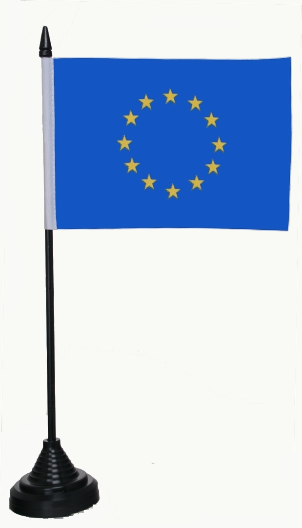 Europa Tischflagge 10x15 cm