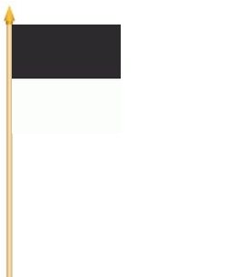 Freiburg / Fribourg (Schweiz) Stockflagge 30x30 cm Abverkauf