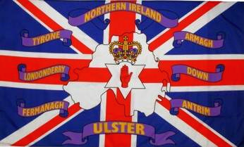 Nordirland 6 Grafschaften Flagge 90x150 cm