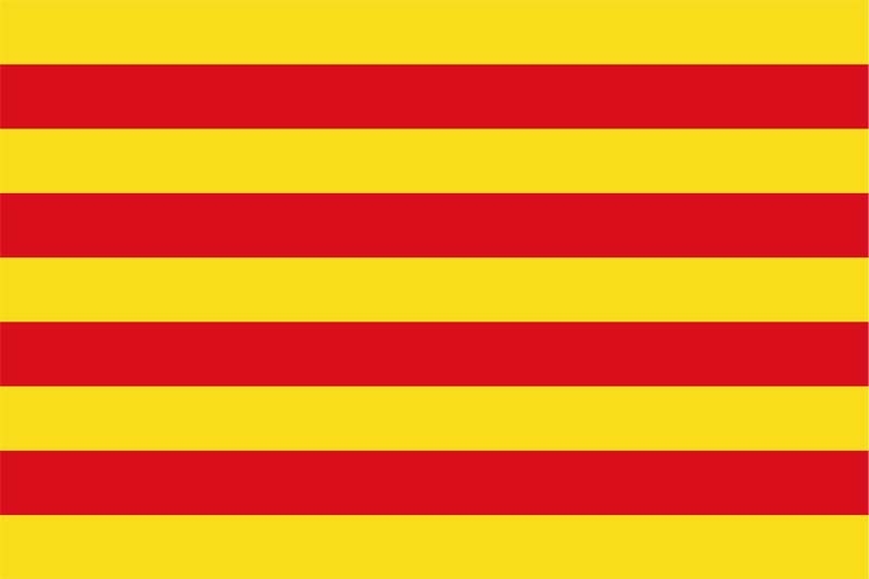 Katalonien Flagge 60x90 cm