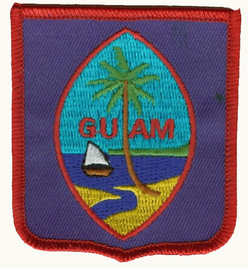 Guam Wappenaufnäher / Patch