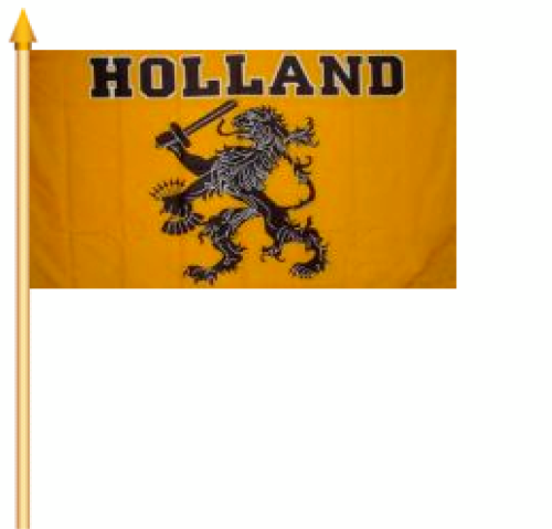 Holland Stockflagge 30x45 cm
