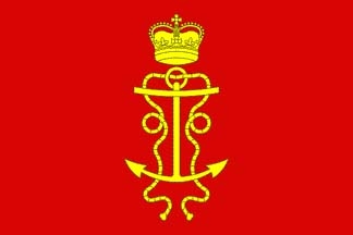 JAMES II LORD HIGH ADMIRAL MASTHEAD FLAG 1686 Flagge 90x150 cm