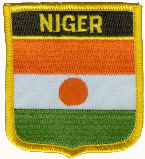 Niger Wappenaufnäher / Patch