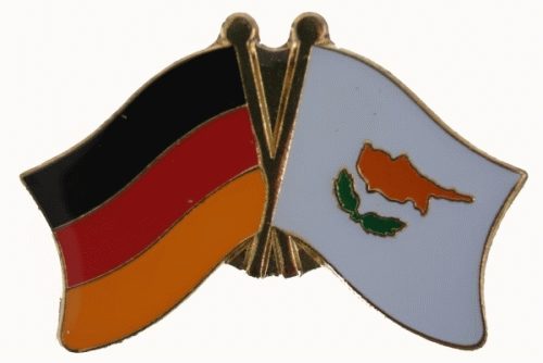 Deutschland / Zypern Freundschaftspin