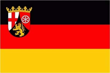 Rheinland-Pfalz Aufkleber 8 x 5 cm