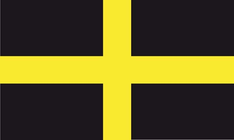 St. David (Kreuz Wales) Flagge 90x150 cm