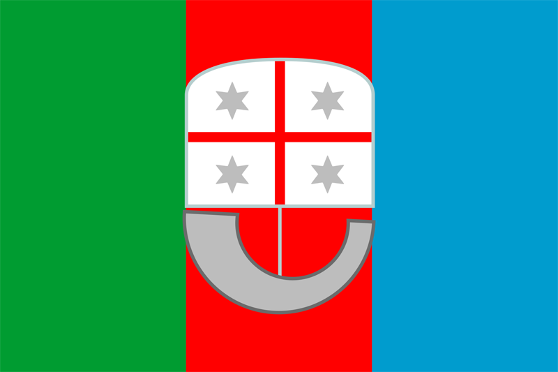 Ligurien / Liguria Italien Flagge 90x150 cm