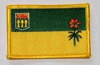 Saskatchewan Aufnäher / Patch 8 x 5 cm