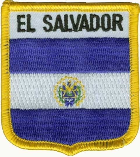 El Salvador Wappenaufnäher / Patch