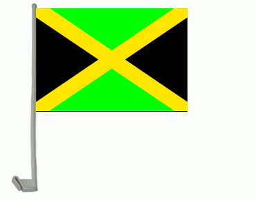Jamaika Autoflagge 30x40 cm