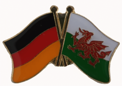 Deutschland / Wales Freundschaftspin