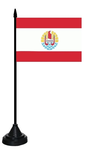 Französisch Polynesien Tischflagge 10x15 cm