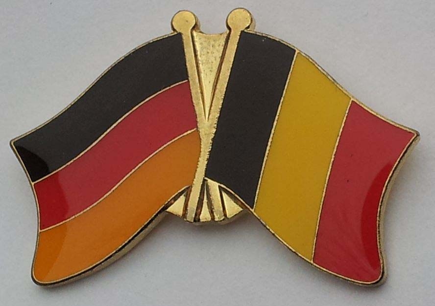 Deutschland / Belgien Freundschaftspin