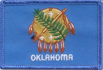 Oklahoma Aufnäher / Patch