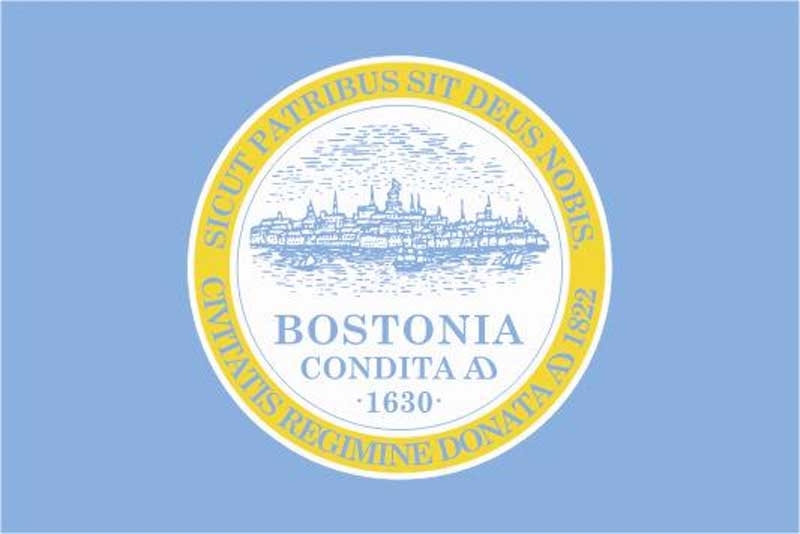 Boston Flagge 90x150 cm Premiumqualität