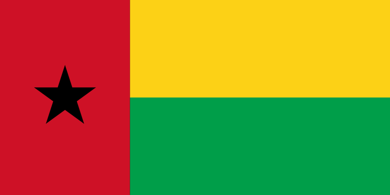 Guinea Bissau Flagge 60x90 cm