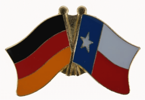 Deutschland / Texas Freundschaftspin