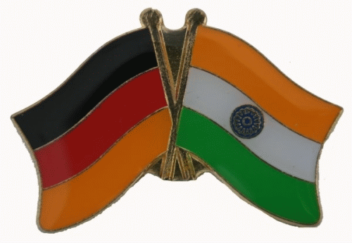 Deutschland / Indien Freundschaftspin