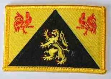 Wallonisch-Brabant (Provinz) Belgien Aufnäher / Patch 8 x 5 cm