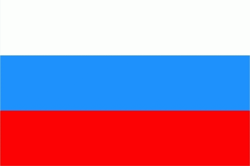 Russland Bootsflagge 30x45 cm
