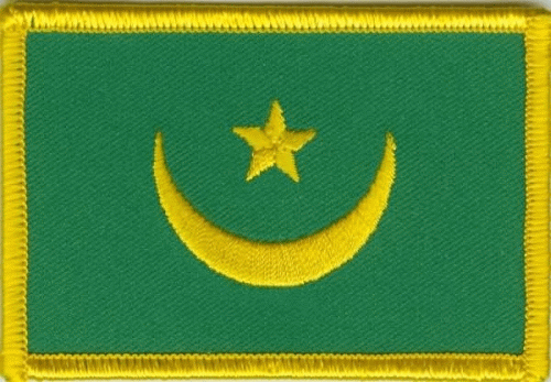 Mauretanien Aufnäher / Patch