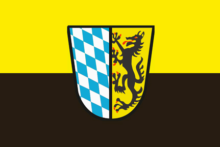 Bad Reichenhall Flagge 90x150 cm Premiumqualität