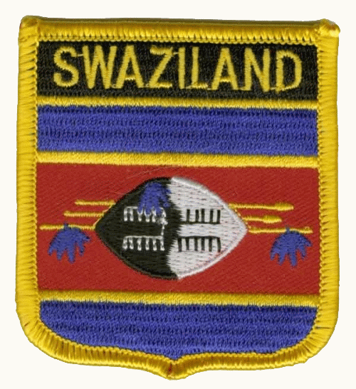 Swasiland Wappenaufnäher / Patch