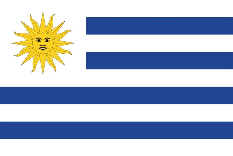 Uruguay Flagge 90x150 cm