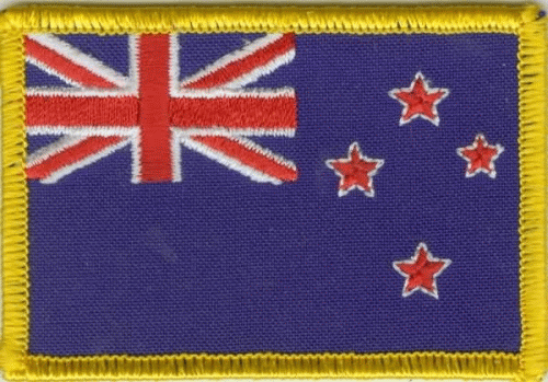 Neuseeland Aufnäher / Patch