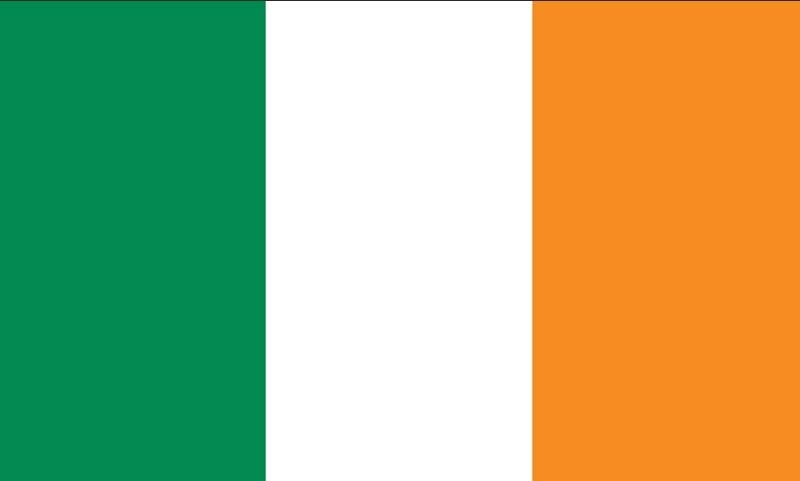 Irland Bootsflagge 30x45 cm