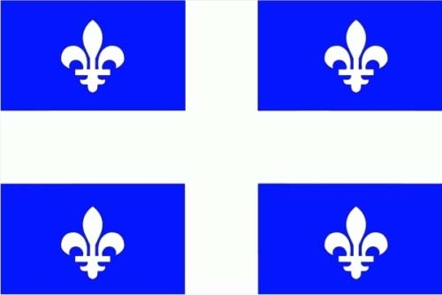 Quebec Bootsflagge 30x45 cm