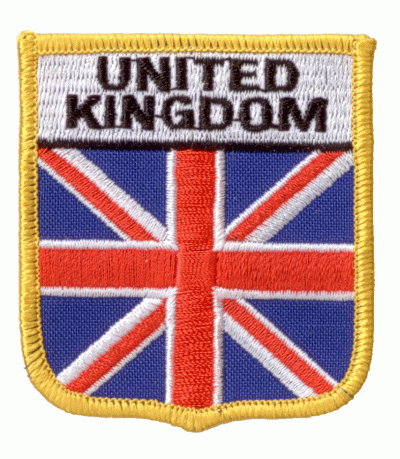 Großbritannien Wappenaufnäher / Patch