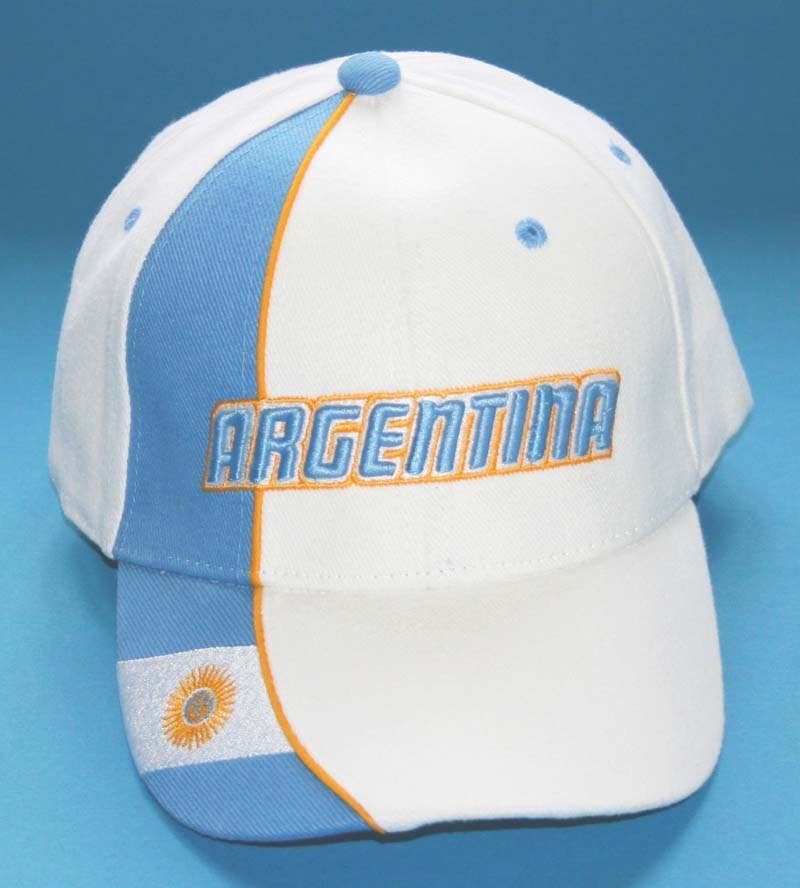 Argentinien Baseballcap Schrift Argentina Sonderangebot