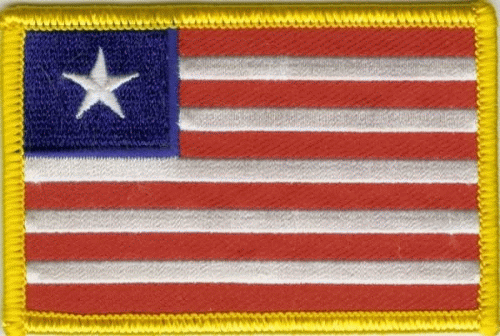 Liberia Aufnäher / Patch