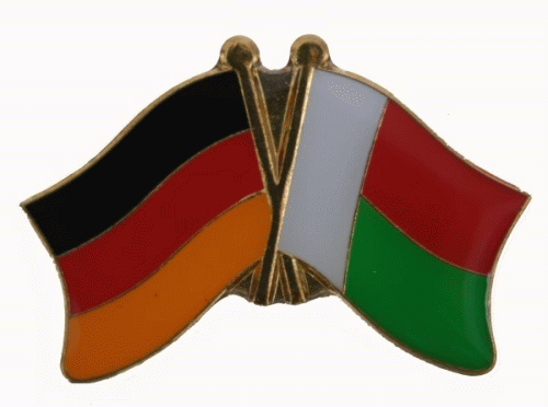 Deutschland / Madagaskar Freundschaftspin
