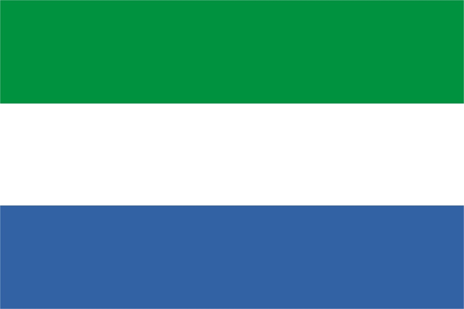 Sierra Leone Flagge 90x150 cm